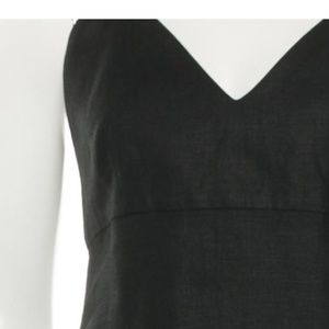 Chanel back linen dress